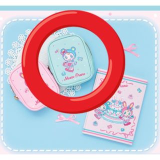 mezzo piano - ベリエちゃん クリアフラットポーチ ナルミヤハッピー