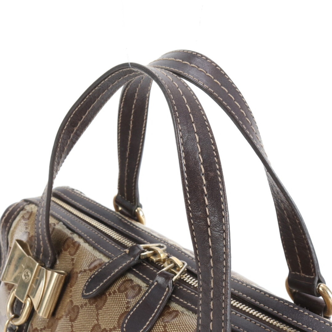 GUCCI - グッチ GG クリスタル ドゥケッサ リボン 181487 レザー ミニ