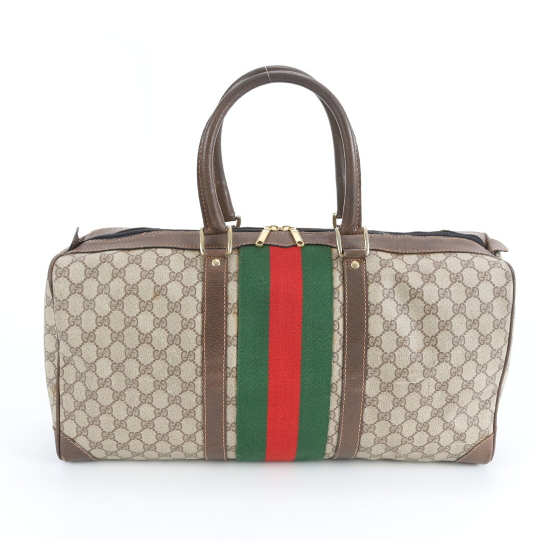 GUCCI - オールド グッチ GG スプリーム シェリー ライン レザー