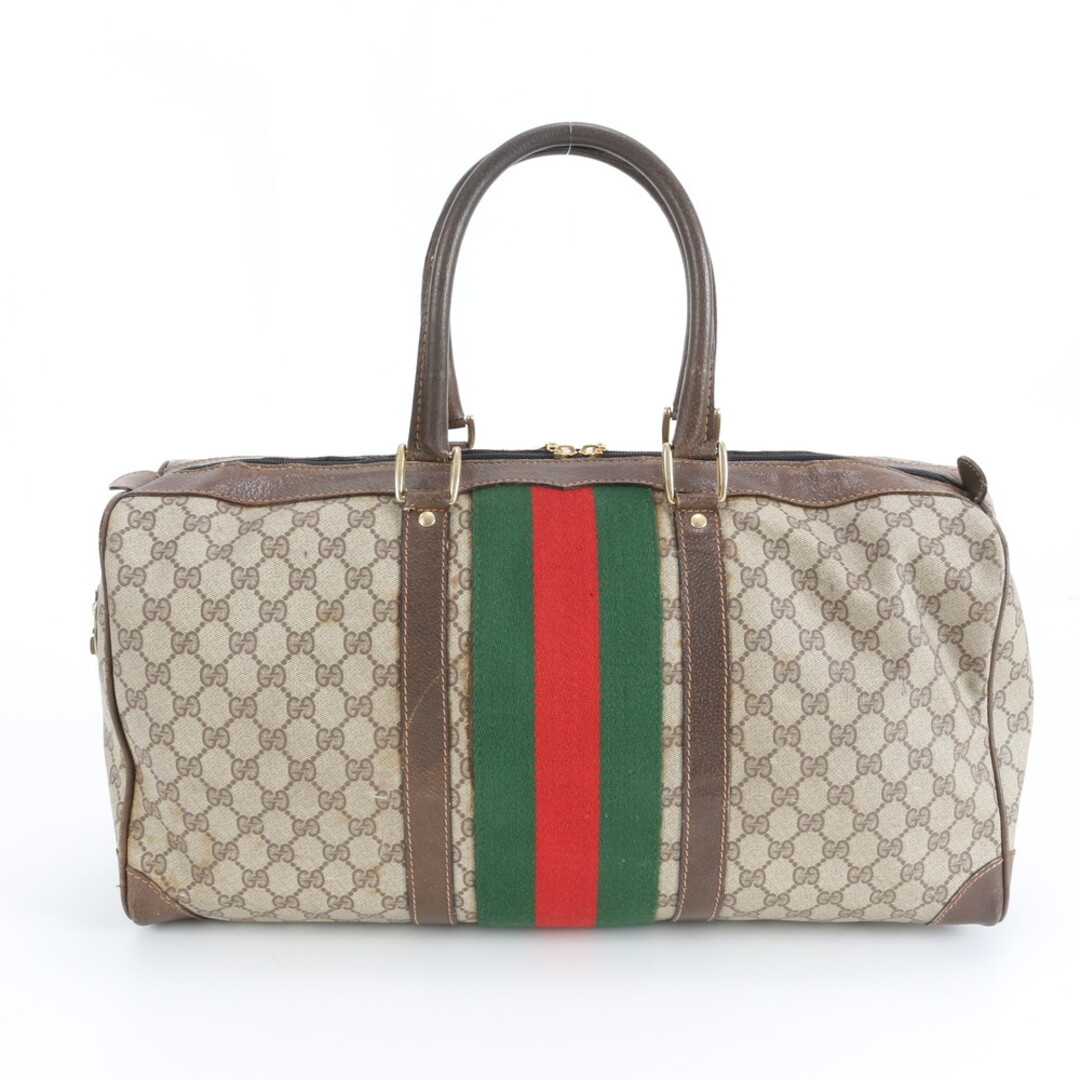 GUCCI - オールド グッチ GG スプリーム シェリー ライン レザー