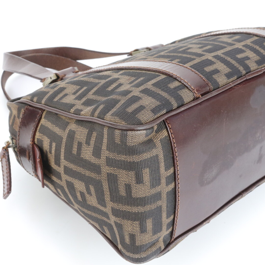 FENDI - 美品 ヴィンテージ フェンディ FF ズッカ ミニ ボストン