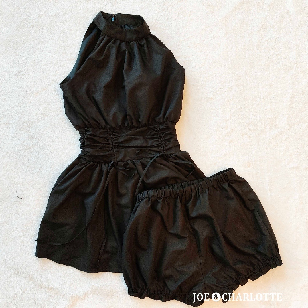 Darich - ダーリッチ darich アメスリギャザーフレアミニワンピース