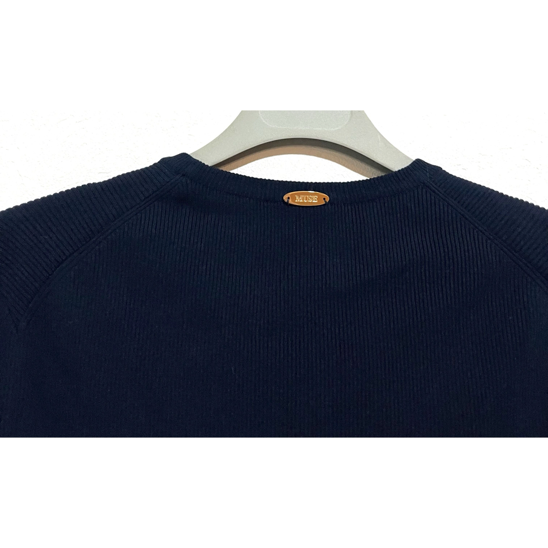 DEUXIEME CLASSE - DINER B RIB クルーネックプルオーバー