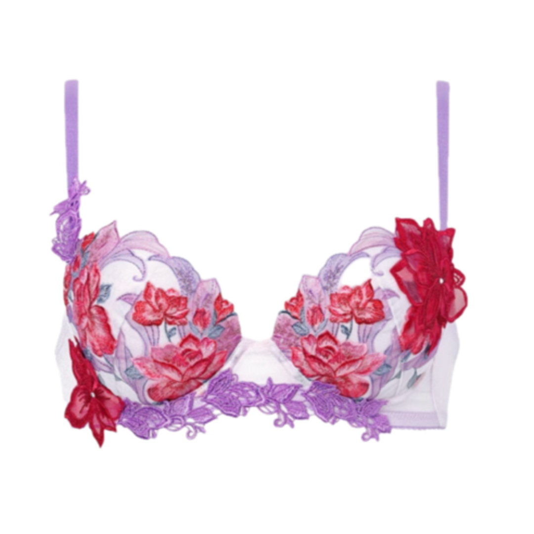 Wacoal - サルート33グループPアップブラソングセット(パープル)の通販