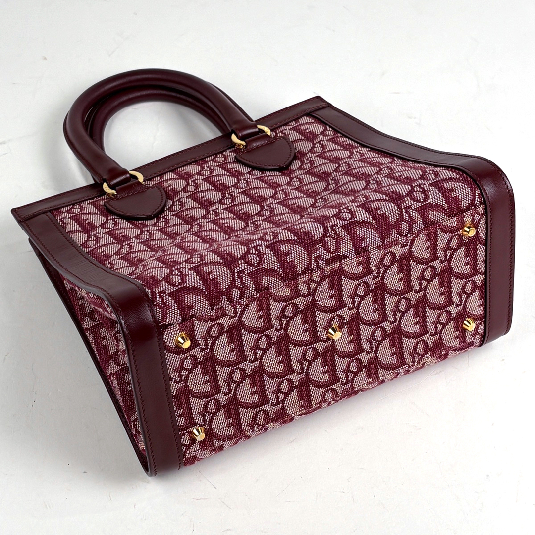 Christian Dior - クリスチャンディオール トロッター柄 ハンドバッグ