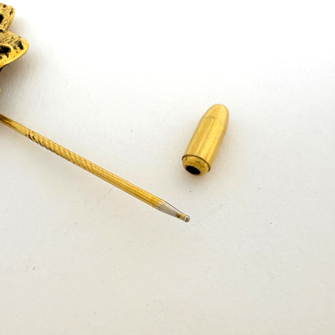 HERMES - エルメス 太陽モチーフ ピンブローチ GP 【中古】の通販 by