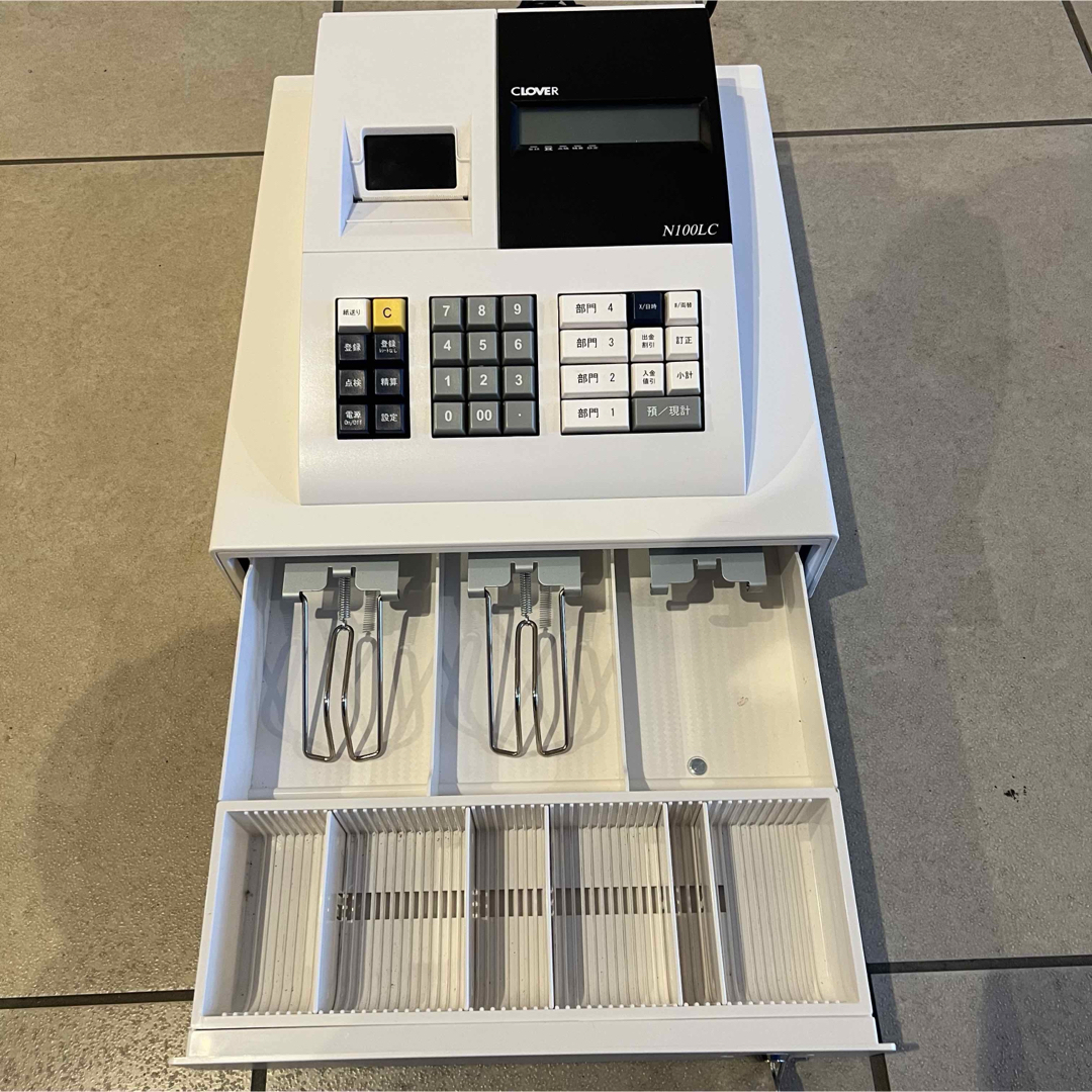 CLOVER - 美品 レジスター N100LC クローバー電子 CLOVERの通販 by