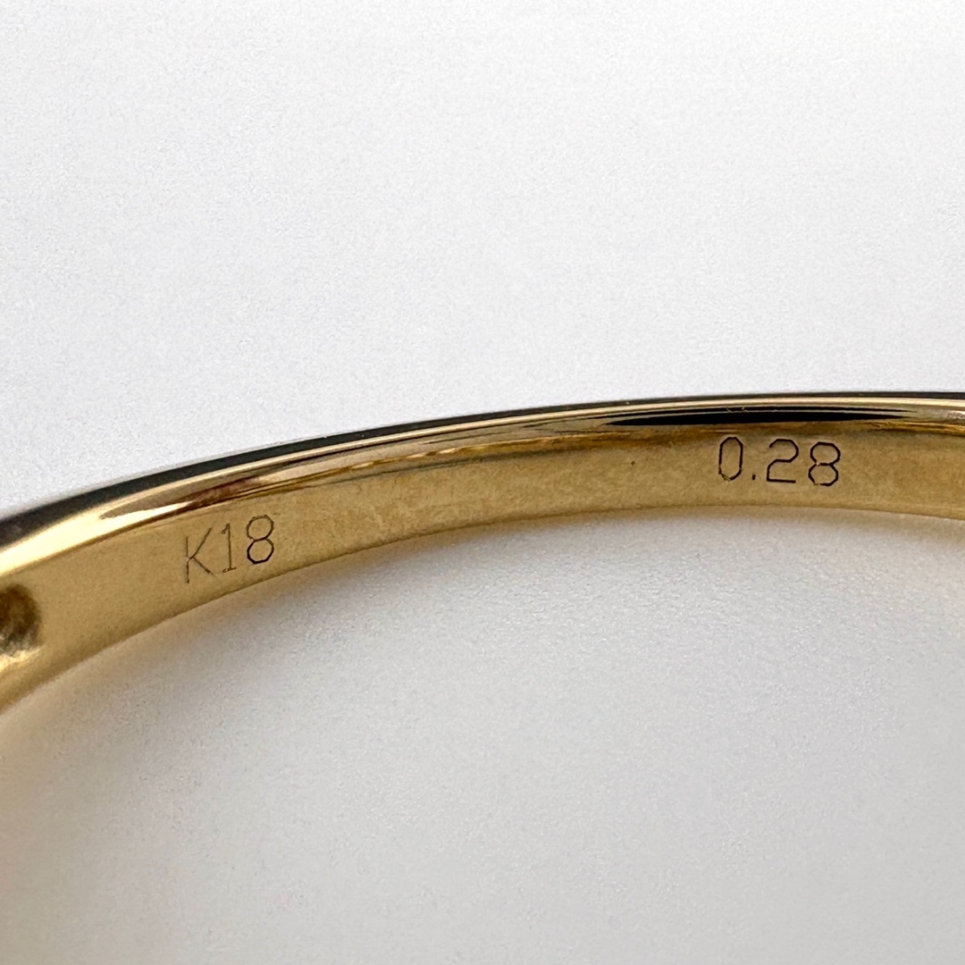 メレダイヤ デザインリング 12号 K18 【中古】の通販 by バイセル