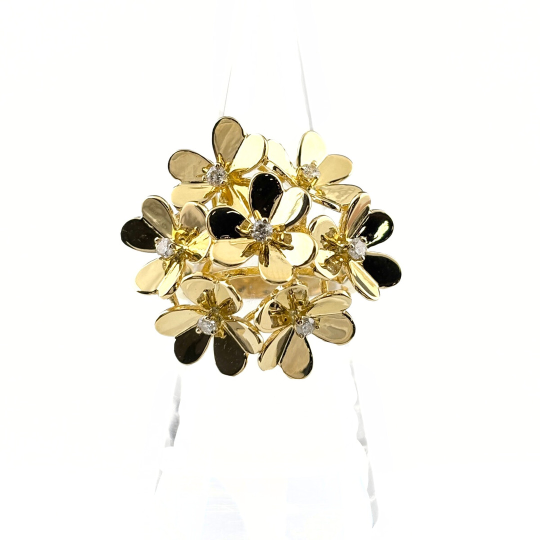 メレダイヤ デザインリング 15号 K18 【中古】の通販 by バイセル