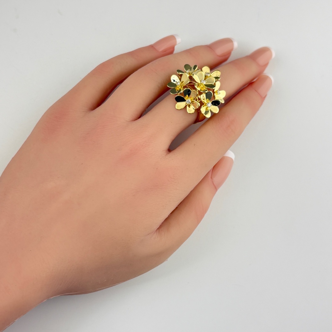 メレダイヤ デザインリング 15号 K18 【中古】の通販 by バイセル