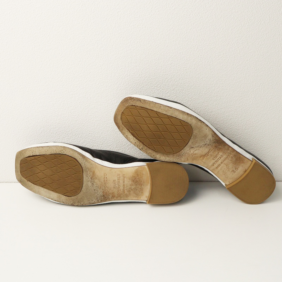 repetto - 保存箱付き レペット repetto レザー バレエシューズ 36