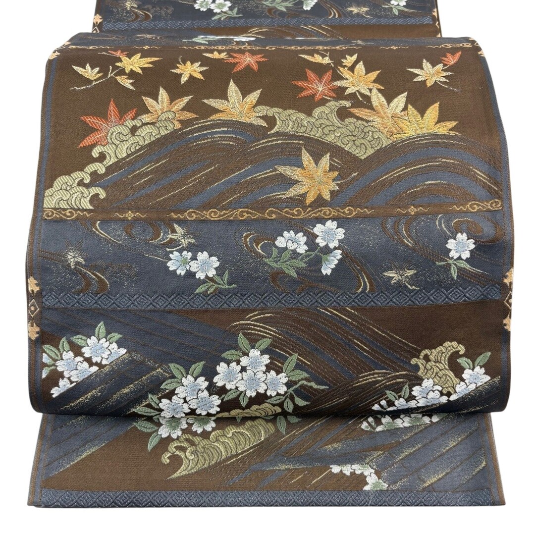 美品】 袋帯 秀品 六通 正絹 【中古】の通販 by バイセル ラクマ店｜ラクマ