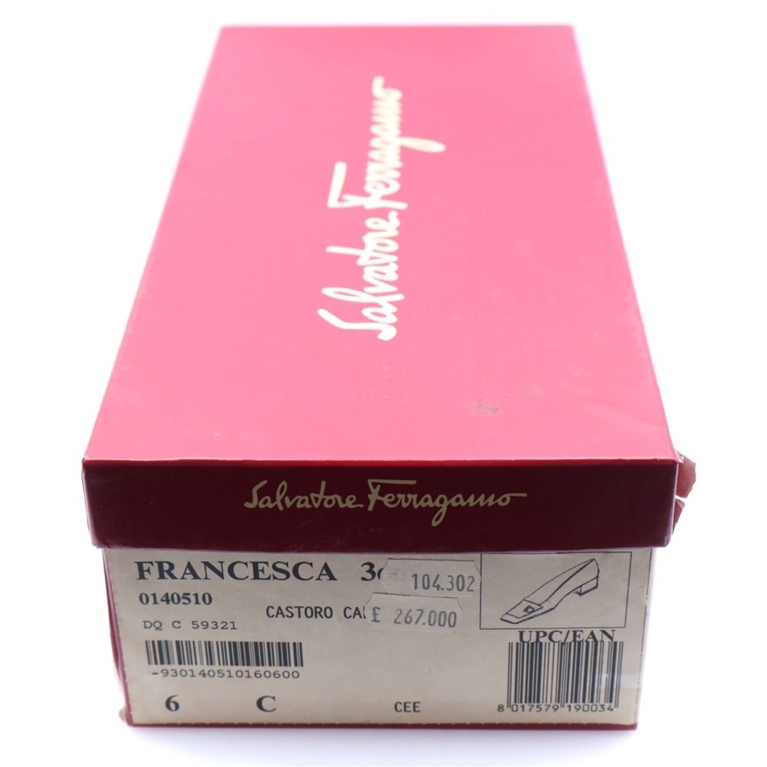 FERRAGAMO フェラガモ ガンチーニ スクエアトゥパンプスの通販 by