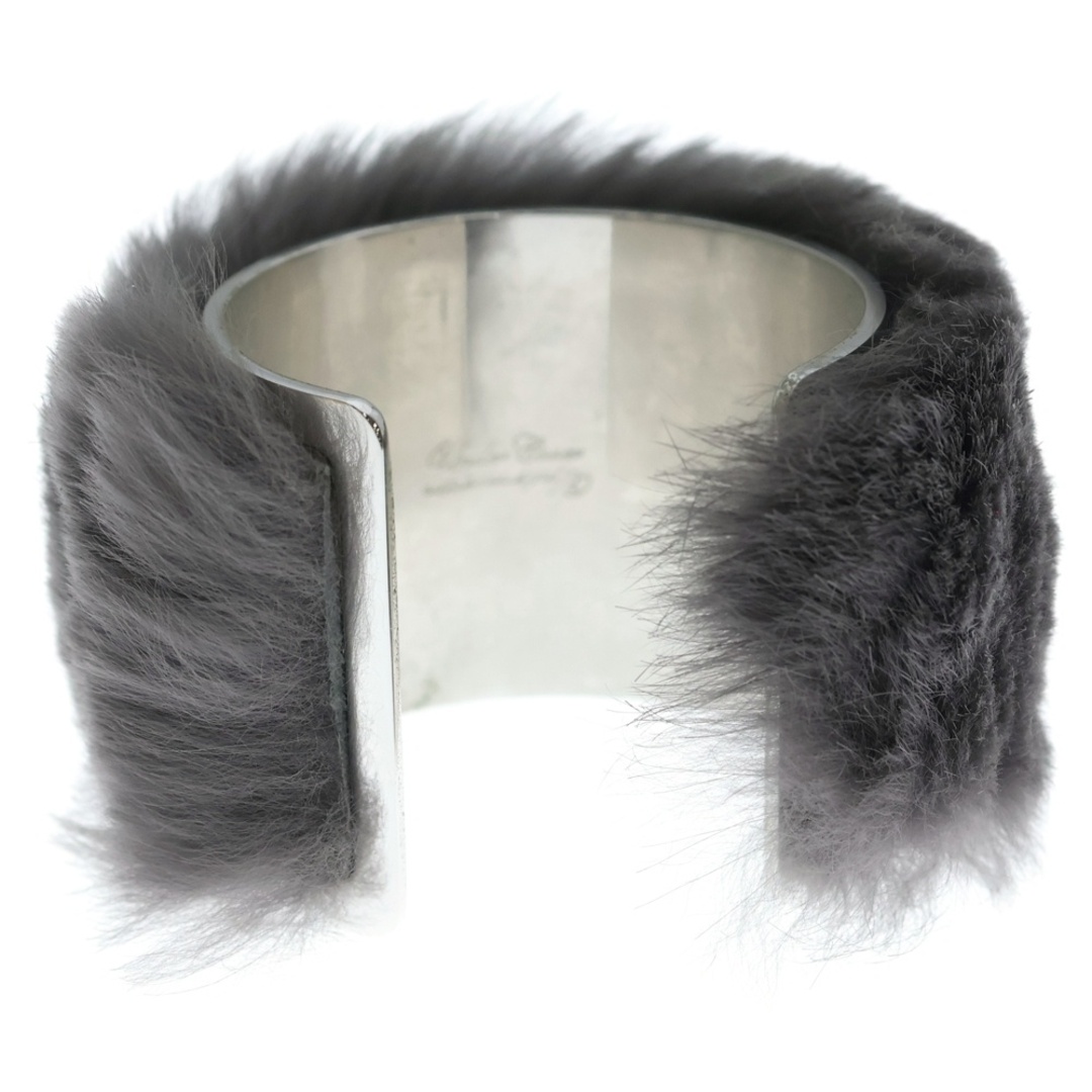 UNDERCOVER - UNDERCOVER アンダーカバー ファー付きシルバーバングル