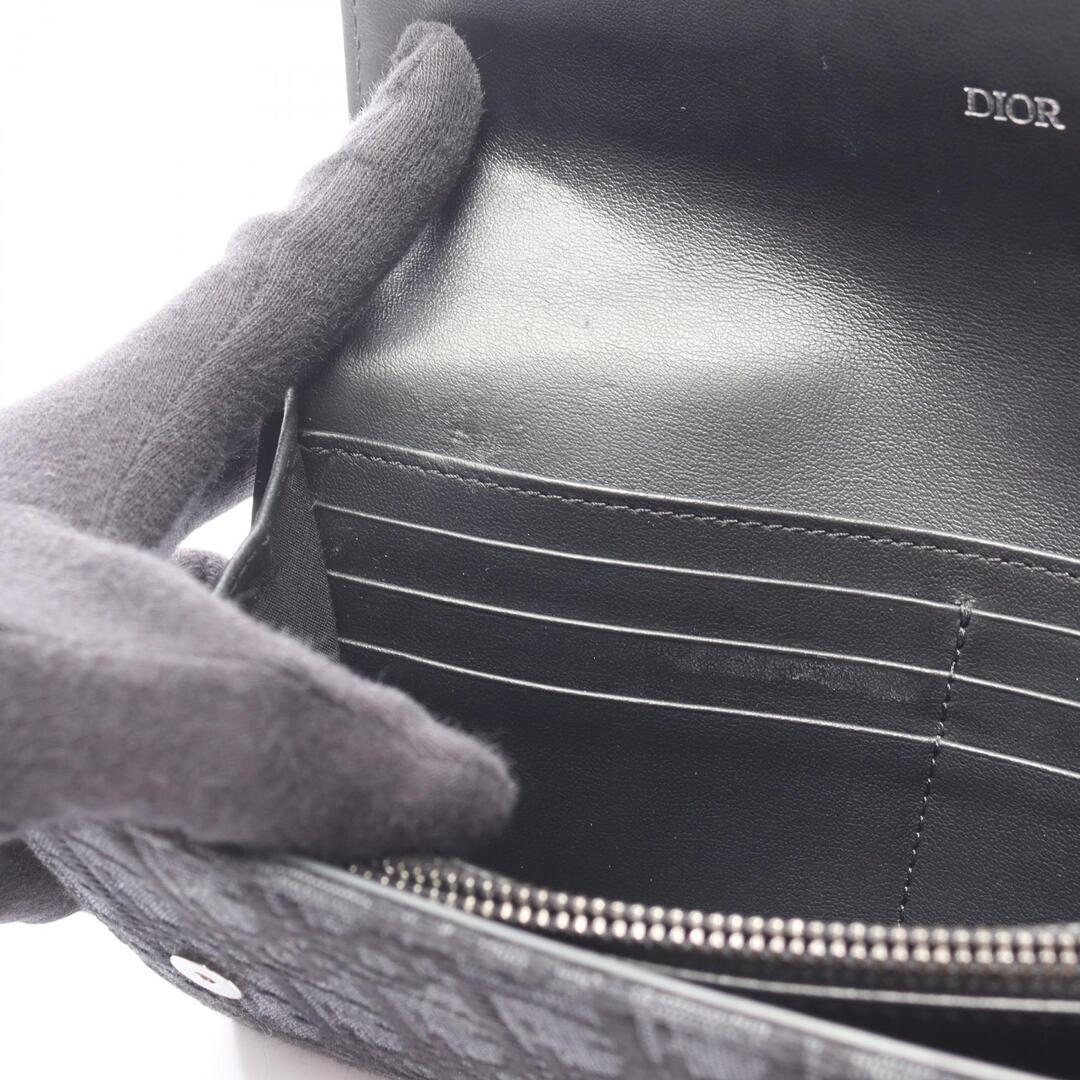 Dior - Dior ディオール 二つ折り長財布 オブリークジャカード ロング