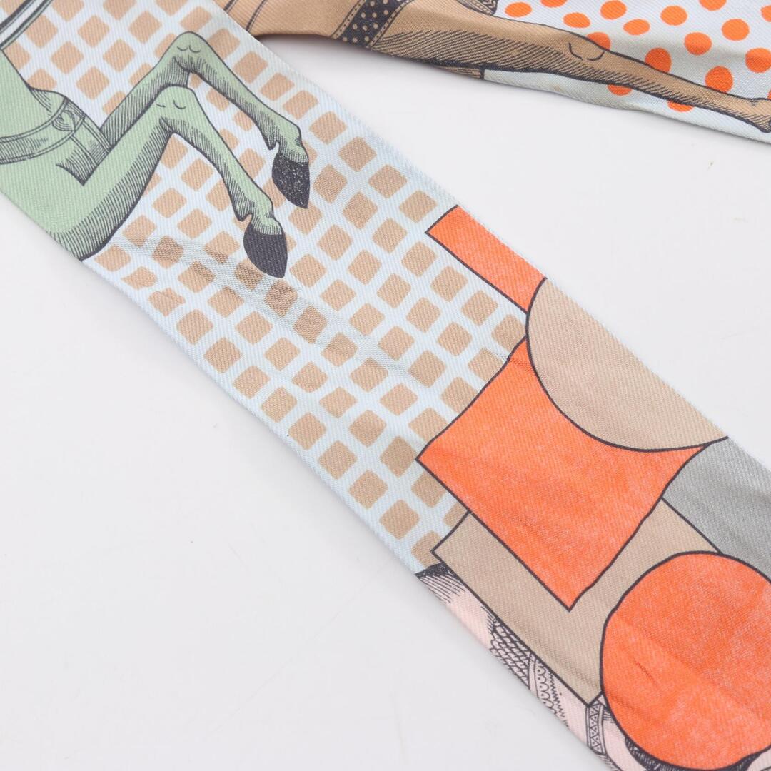 HERMES - エルメス HERMES ツイリー CAVALIER EN FORMES スカーフ 衣料