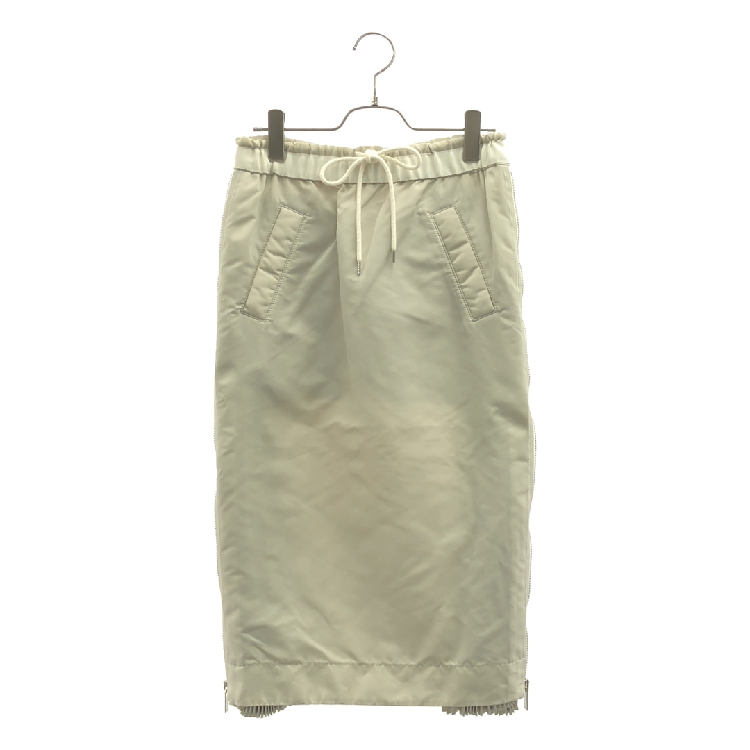 sacai - sacai / サカイ | Nylon Twill Skirt サイドジップ プリーツ