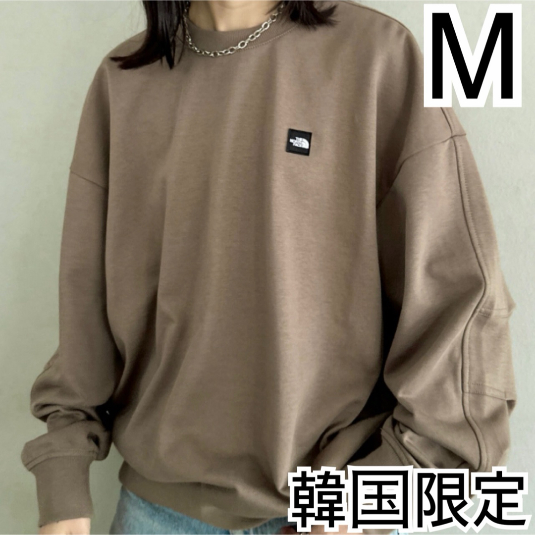 THE NORTH FACE - M＊ベージュブラウン＊スウェット トレーナー