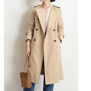 ENFOLD - 【ENFOLD(公式)】ギャバレイヤードトレンチコートの通販 by