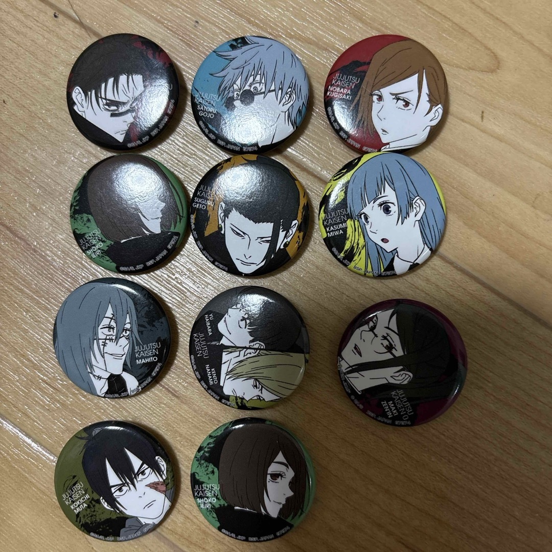 呪術廻戦 - 呪術廻戦、クリアファイル、ビッグアクスタ、缶バッジの