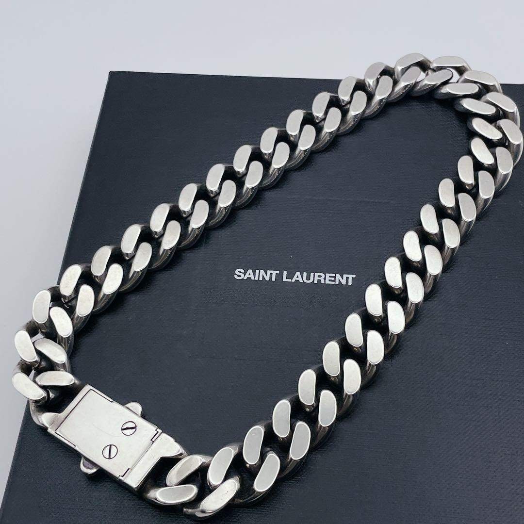 Yves Saint Laurent - Yves Saint Laurent ネックレス 喜平 メタル