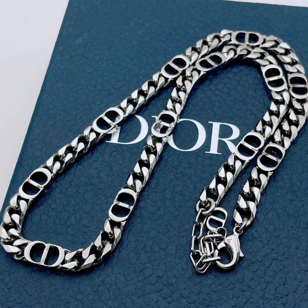 Christian Dior - Christian Dior ネックレス アイコン チェーン 喜平