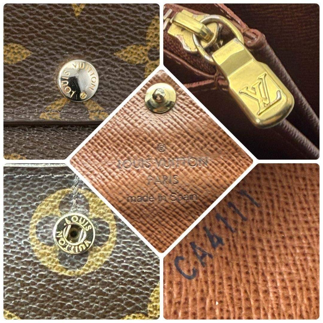 LOUIS VUITTON - 良品 ルイヴィトン モノグラム ポルトフォイユ サラ
