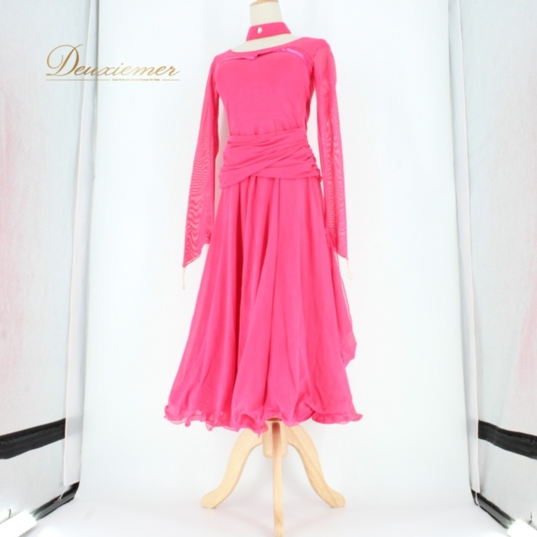 社交ダンス 衣装 スタンダード ドレス ワンピース パーティドレス