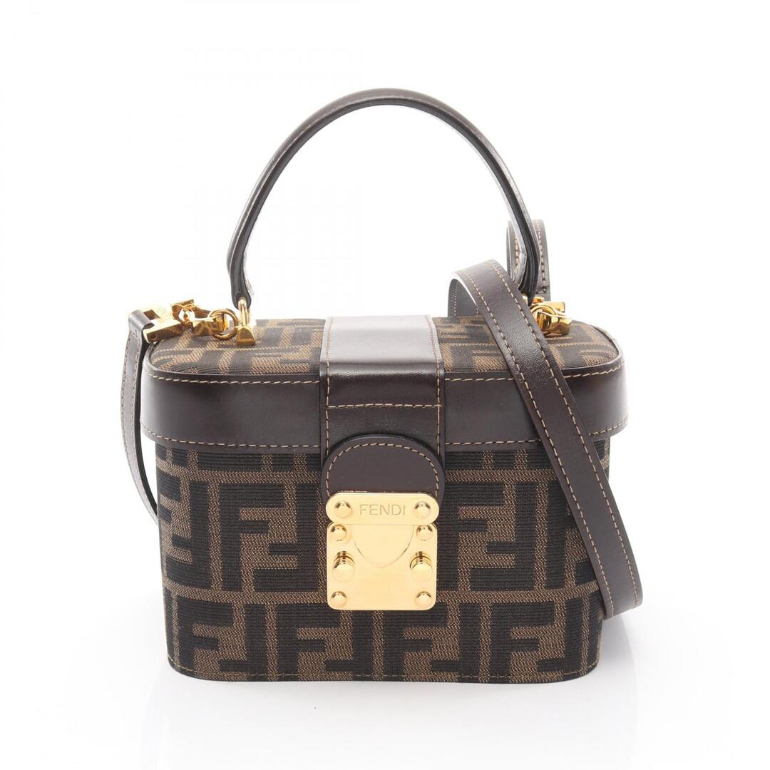 FENDI - フェンディ FENDI ズッカ ハンドバッグ バッグ キャンバス