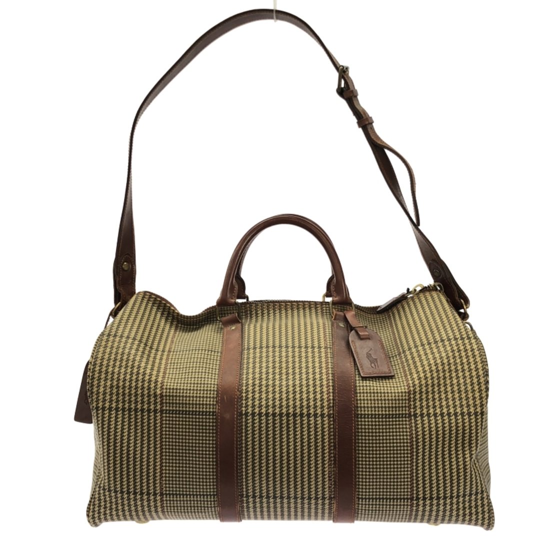 POLO RALPH LAUREN - 【中古】POLO RALPH LAUREN ボストンバッグ 千鳥