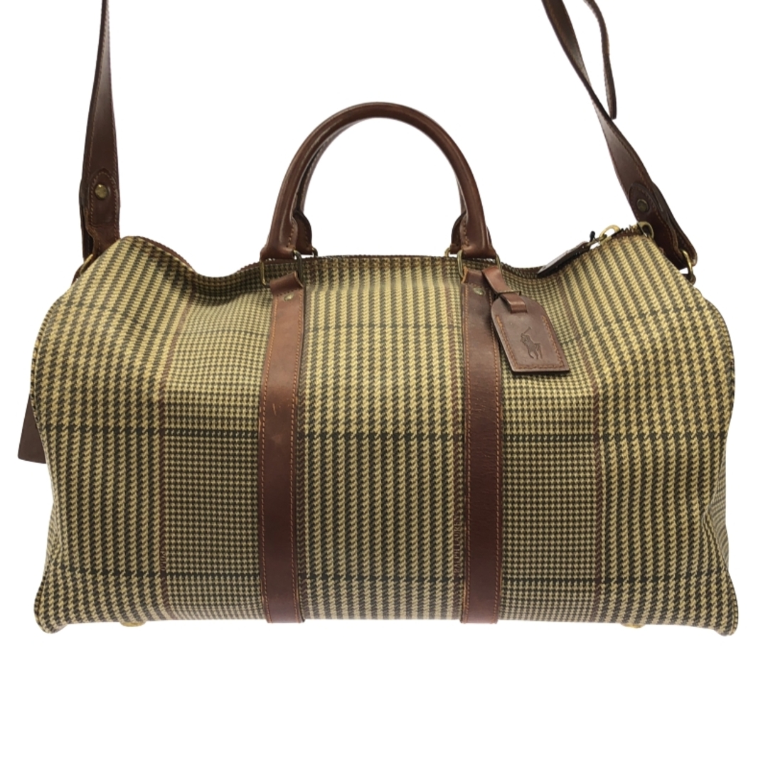 POLO RALPH LAUREN - 【中古】POLO RALPH LAUREN ボストンバッグ 千鳥