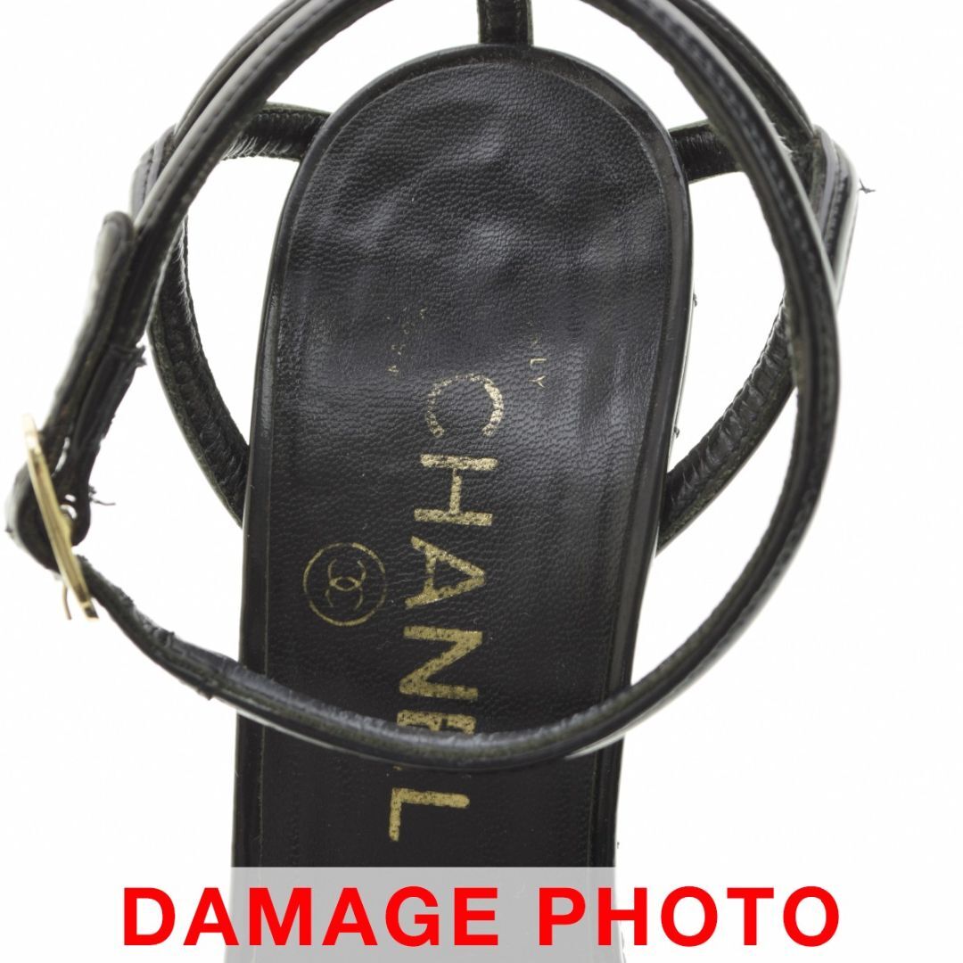 CHANEL - 【CHANEL】ココマーク アンクルストラップサンダルの通販 by