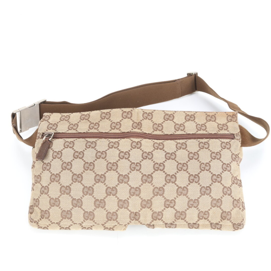 GUCCI - グッチ GGキャンバス 28566 レザー 2WAY ボディバッグ 斜め