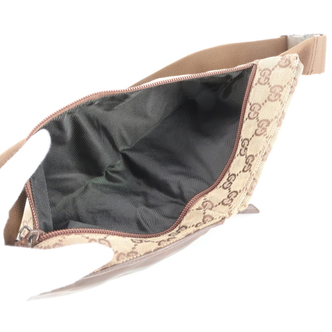 GUCCI - グッチ GGキャンバス 28566 レザー 2WAY ボディバッグ 斜め