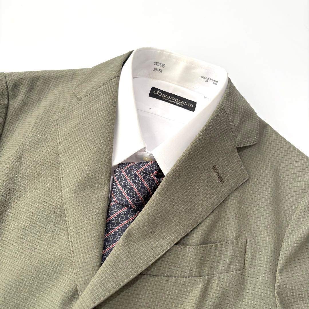 LARDINI - 【美品】LARDINI スーツ セットアップ easy wear 緑 46の