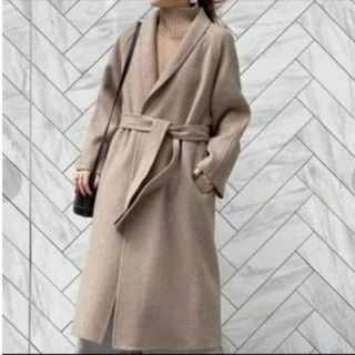 Spick & Span - スピックアンドスパン Wフェイスビッグカラーコートの