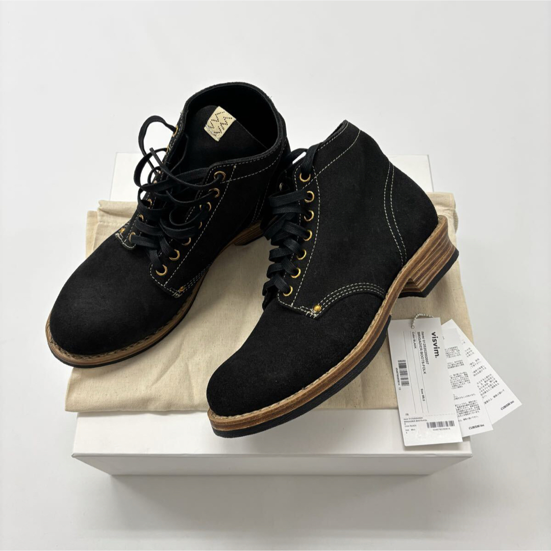 VISVIM - 25aw 未使用 VISVIM ブリガディア ブーツ ブラック サイズ