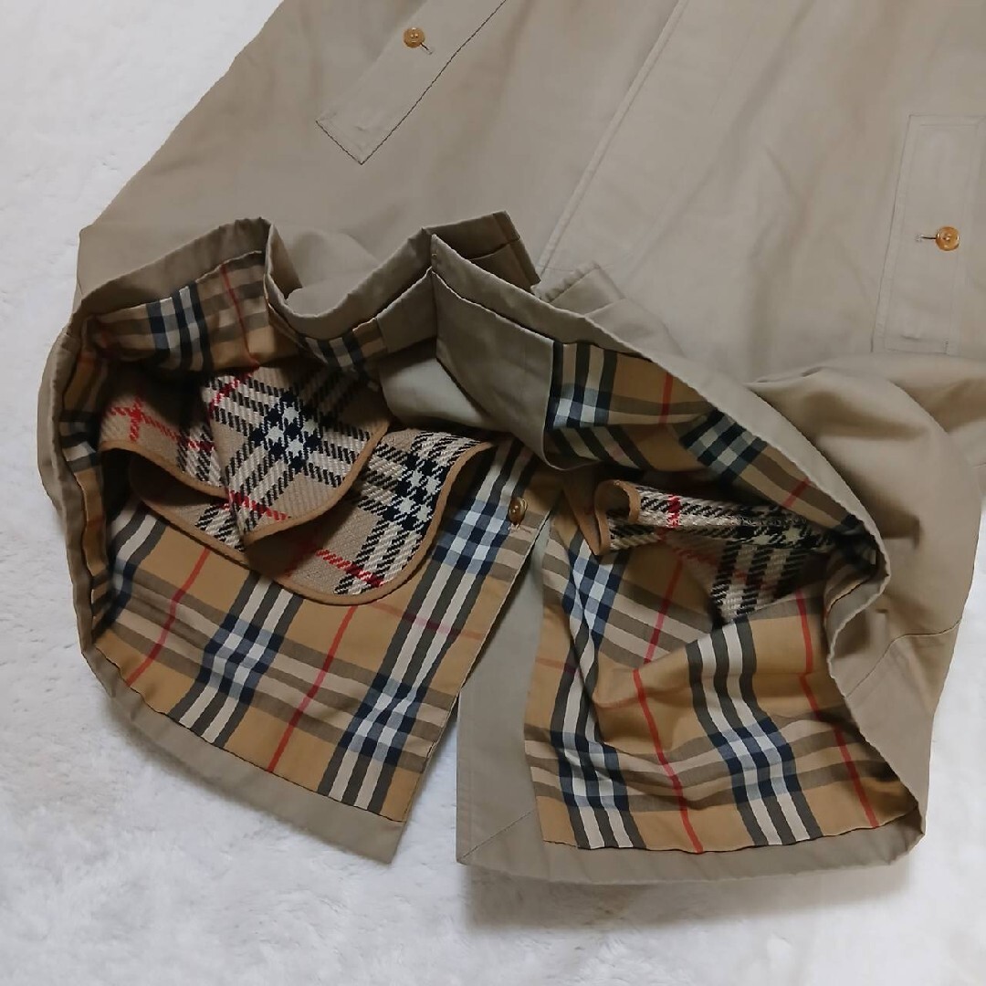 BURBERRY - Burberrys ライナー付ギャバジンステンカラーコート 裏地