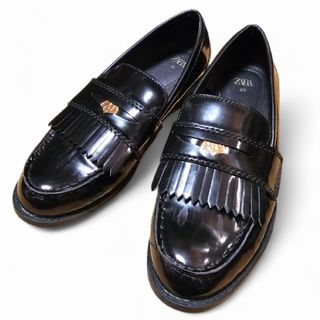 ZARA - 極美品 ZARA ザラ 厚底 トラックソール レースアップシューズ