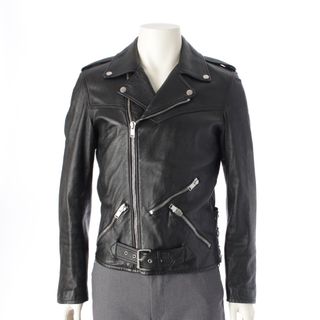 SAINT LAURENT - レア！G-DRAGON着モデル ライダースジャケット 黒 羊