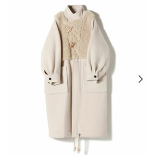 HYKE - HYKE ダッフルコート ネイビー白トグルの通販 by daisy shop