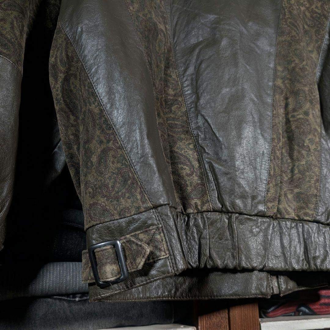 VINTAGE - イタリア製 90s ビンテージ クレイジーパターン ペイズリー