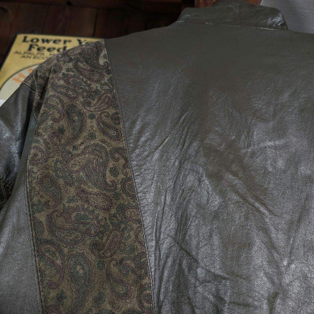 VINTAGE - イタリア製 90s ビンテージ クレイジーパターン ペイズリー