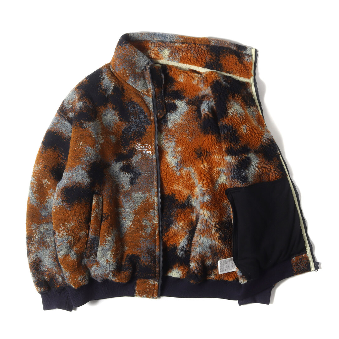 W)taps - WTAPS ダブルタップス ジャケット ネイビー オレンジ サイズ