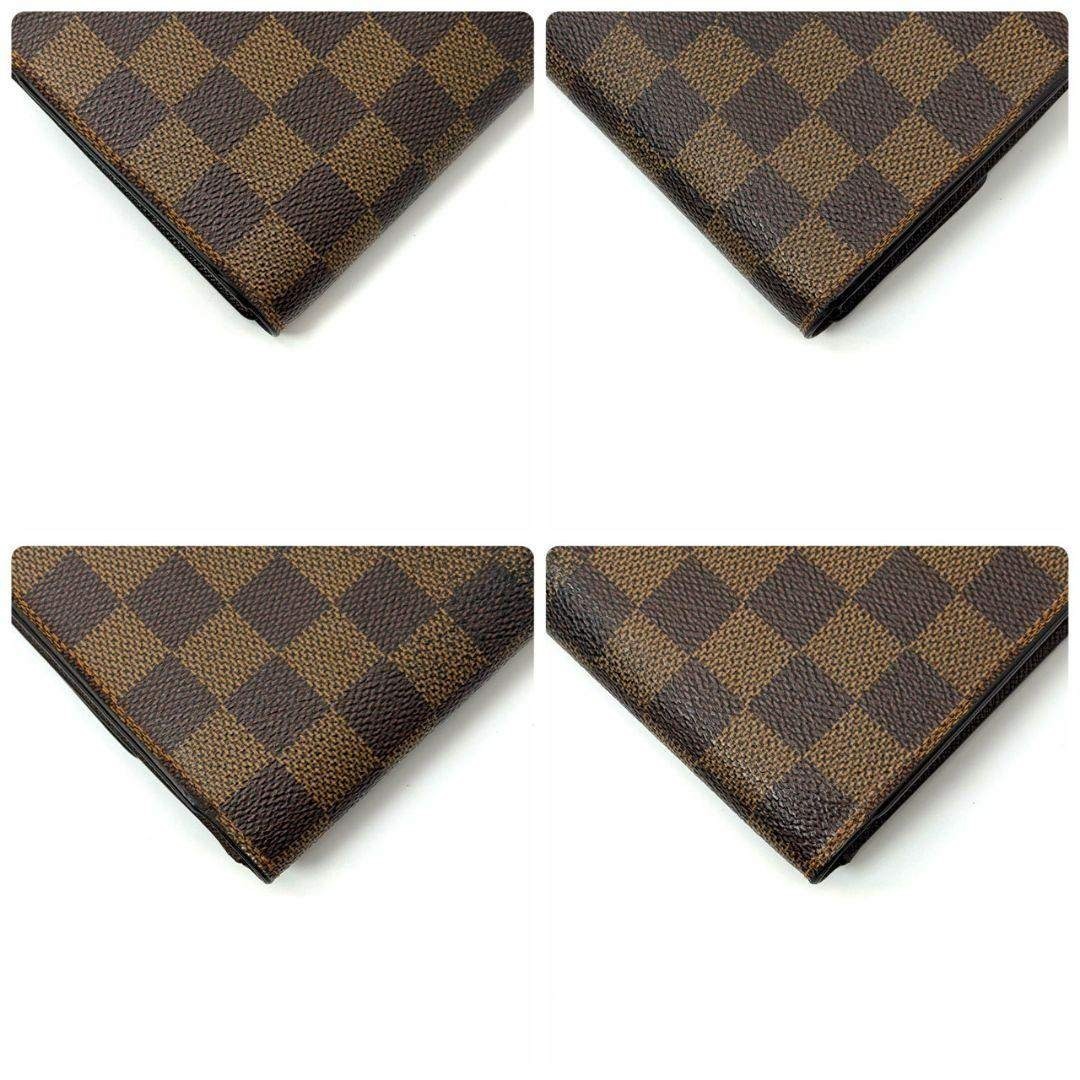 LOUIS VUITTON - 良品 ルイヴィトン ダミエ エベヌ ポルトトレゾール