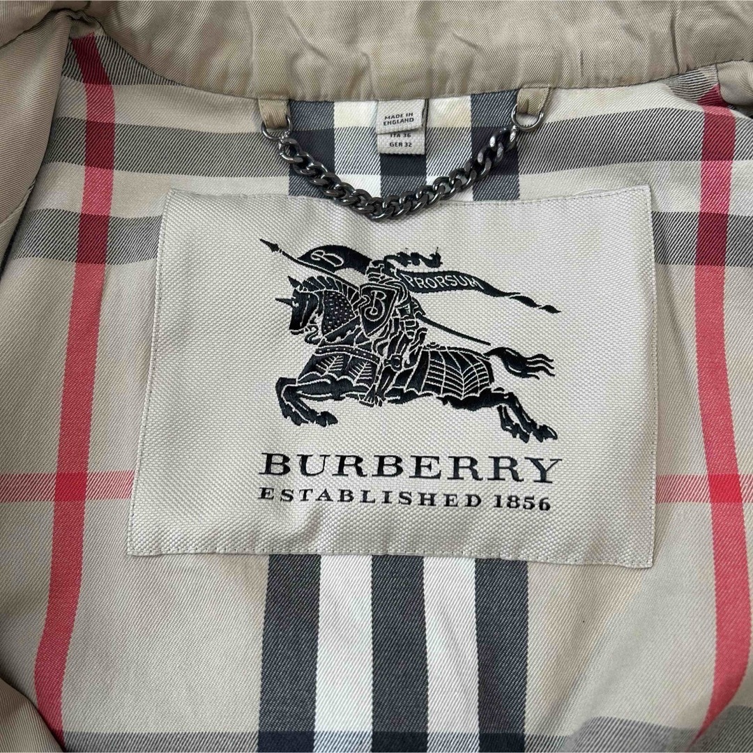 BURBERRY - バーバリートレンチコート ESTABLISHED1856 ノバチェック