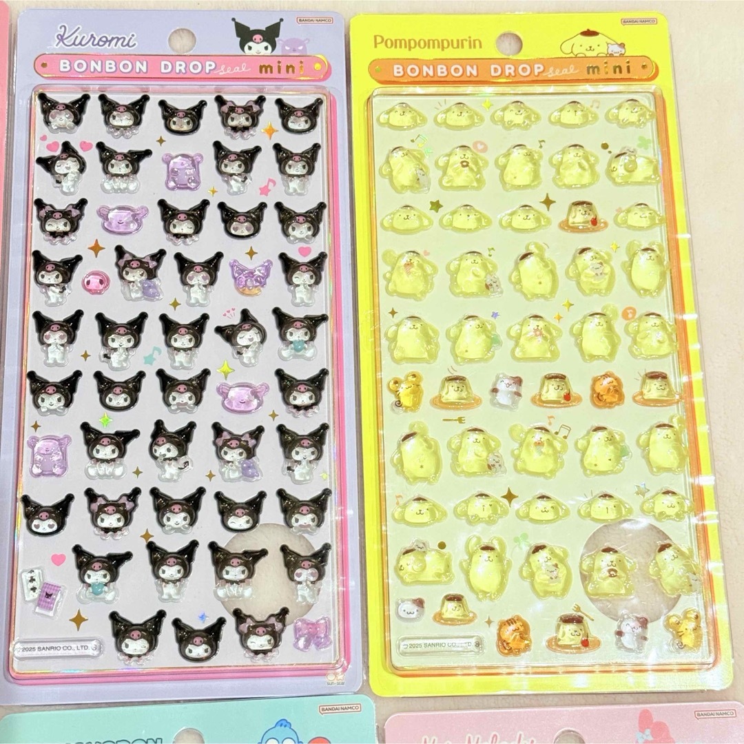 サンリオ - 【正規品】ボンボンドロップシール mini ミニ サンリオ 8種