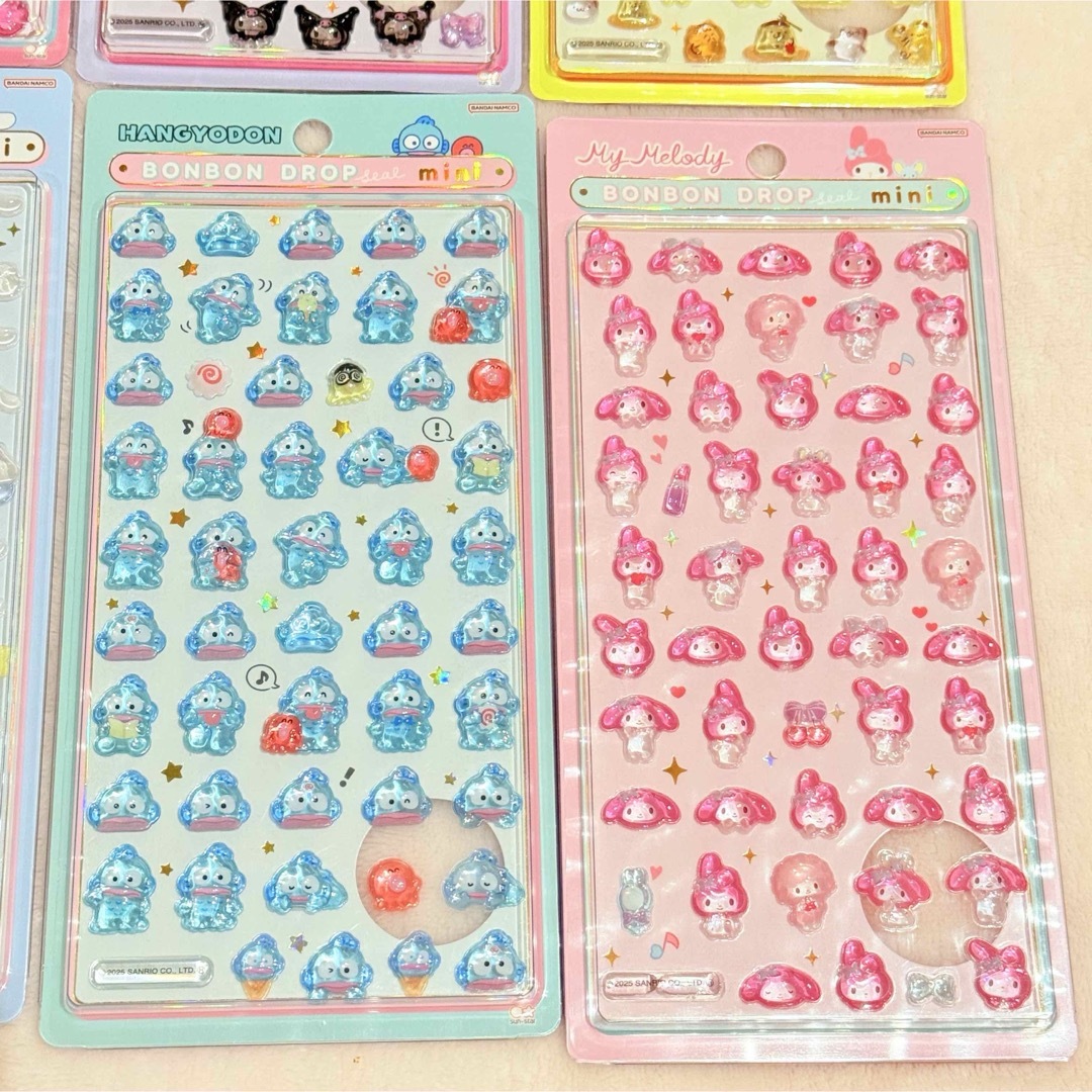 サンリオ - 【正規品】ボンボンドロップシール mini ミニ サンリオ 8種