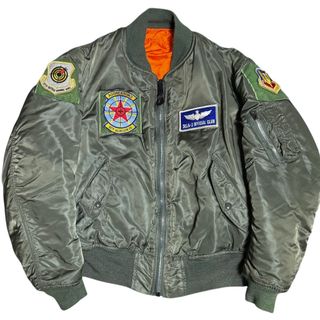 ALPHA INDUSTRIES - 超希少VINTAGE MA-1 TYPE-D CCジッパー(1964)の