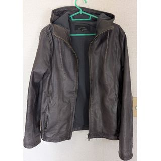 shama - 【shama】 シャマ レザー ジャケット ブルゾン ライダース 黒